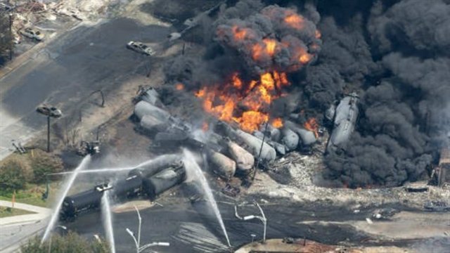 Derramamiento de Petroleo en Lac-mégantic, Quebec