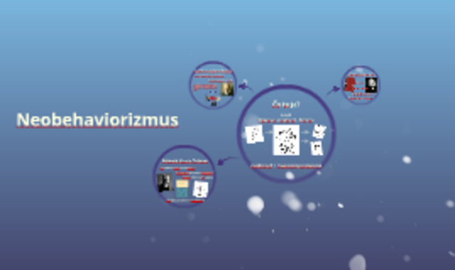 Neobehaviorizmus kezdete