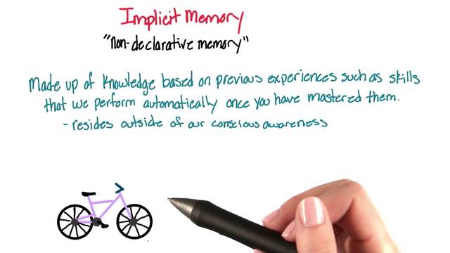 Implicit Memories