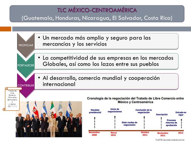 TRATADO LIBRE COMERCIO CENTRO AMERICA