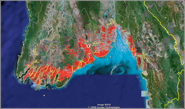 Ciclon Nargis-Birmania