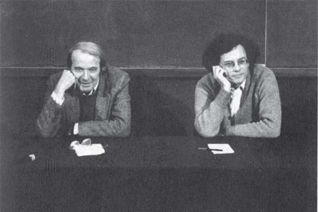 Gilles Deleuze (1925 - 1995) y Félix Guattari (1930 - 1992)
