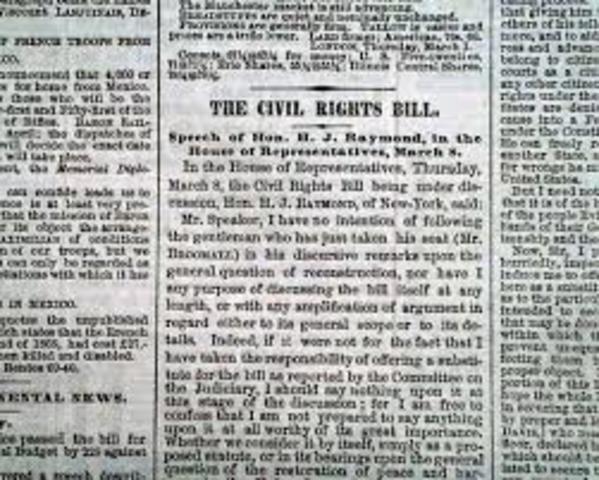 Civil Rights act of 1866