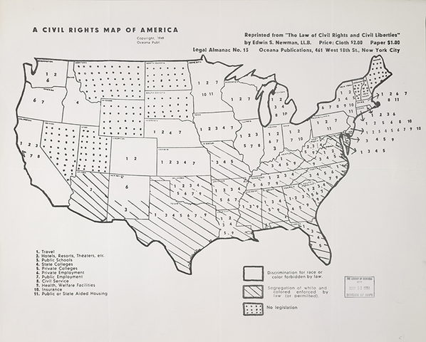 Civil Rights Map of America