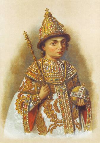 Провозглашение царём.