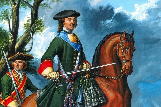 Пётр Первый возглавлял русскую армию