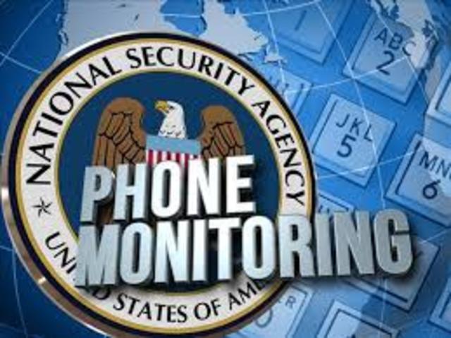 The NSA begins violating telephone-record surveillance
