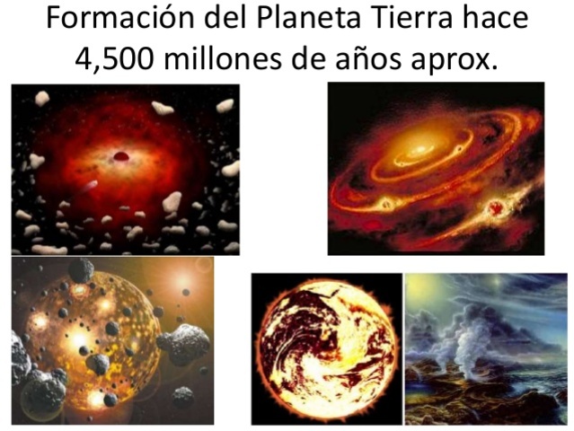 origen de la tierra