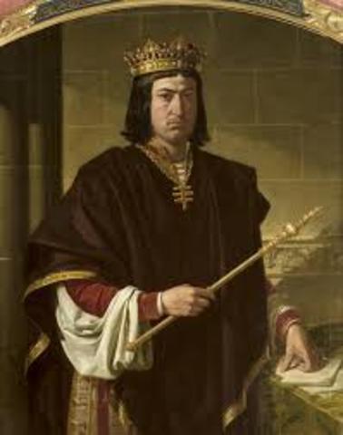 Se hizó Rey de Sicilia en 1468