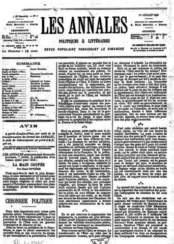 "Les Annales Encyclopédies"