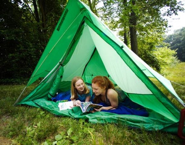Camping in the Backyard
