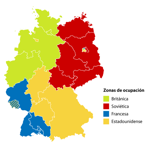 A Alemaña dividida.