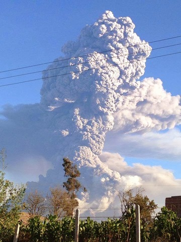 ERUPCIÓN VOLCÁNICA
