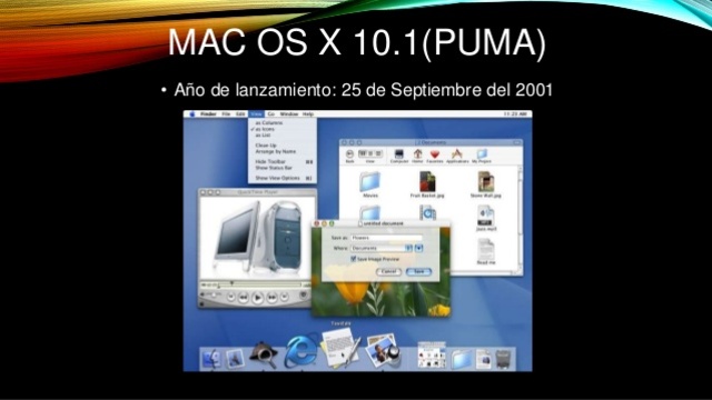 Mac OS X 10.1 “Puma”