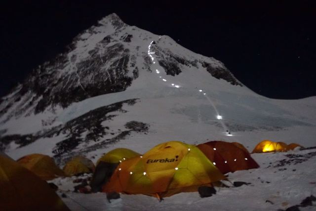 leaving camp 3 for camp 4