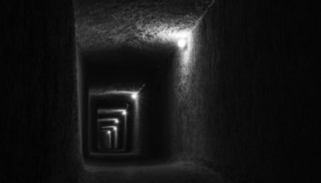 Erika is raped in the cellar by a drunk Russian Soldier