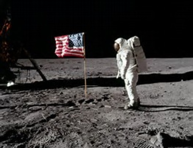 The First Man on the moon