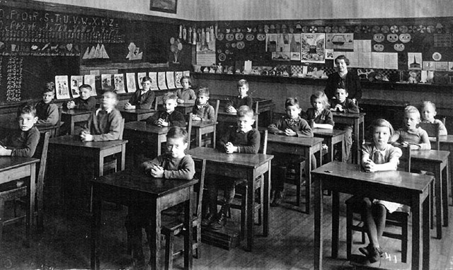 Helga and Peter returned to school.