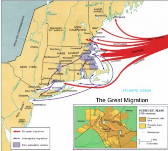 Great Puritan Migration