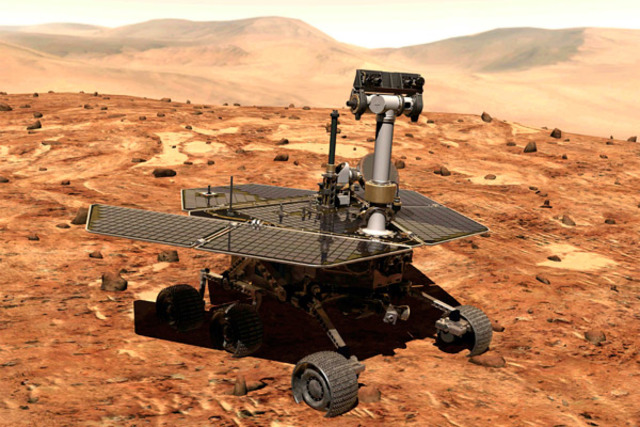 La sonda Mars Express explora la superficie de Marte