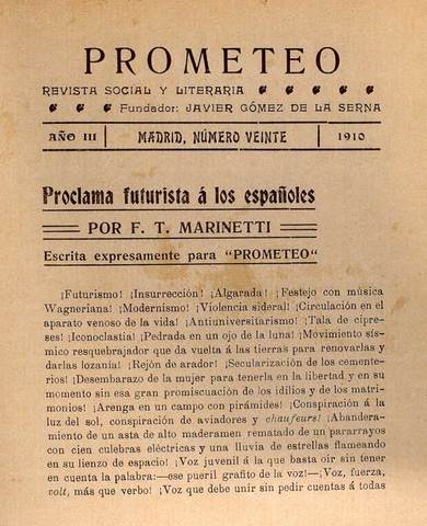Prometeo,nueva obra de teatro