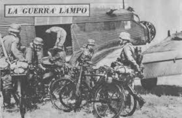 La guerra lampo fallisce