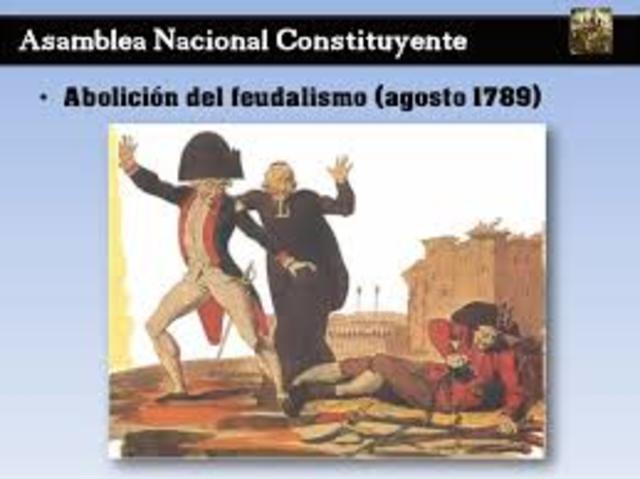 Abolición de los derechos feudales