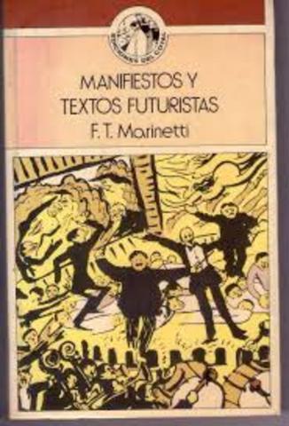 Marinetti publicó un artículo.