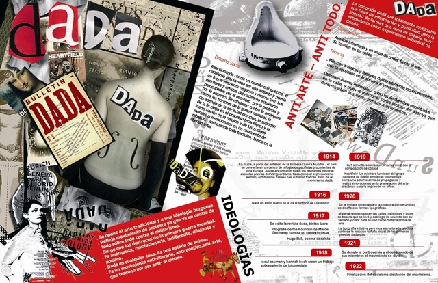 Surge el movimiento dadaísmo.