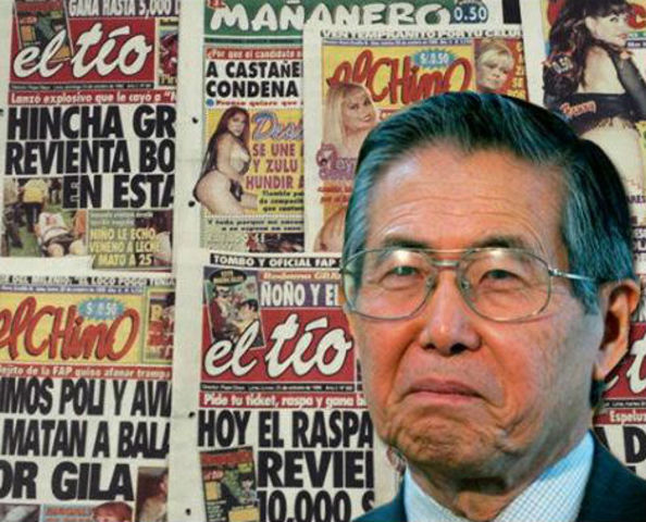 La propaganda del fujimorismo