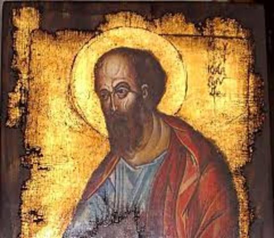 Paul arrested in Jerusalem and imprisoned