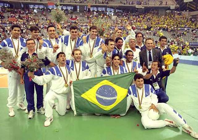 1992 - Primeira Medalha de ouro para a seleção Brasileira de volei!!!!