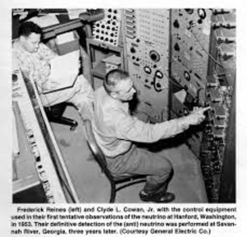 Clyde L. Cowan y Frederick Reines