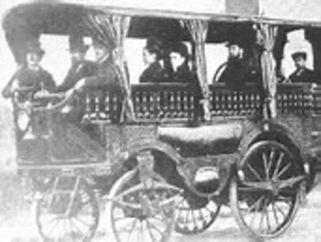 CARRO DE VAPOR CON CAPACIDAD PARA 18 PERSONAS