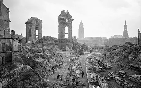Bombing in Dresden, Germany