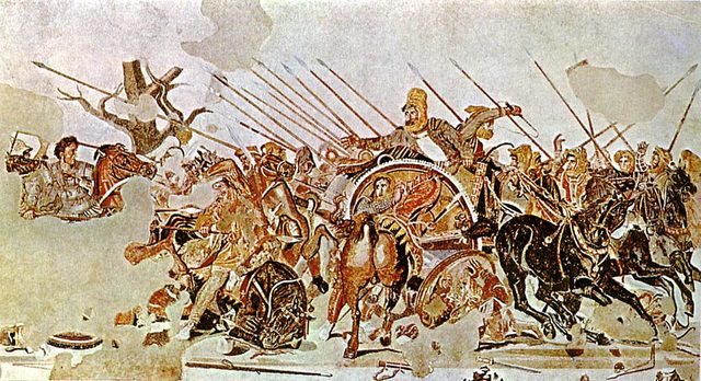 Alex the Great defeats Darius - Greece