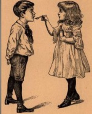 Se publica el primer anuncio de amplia difusión, promoviendo los beneficios de un medicamento.