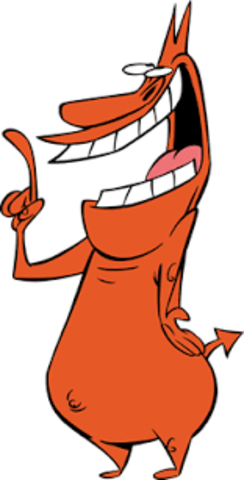 El hombre rojo sin pantalones