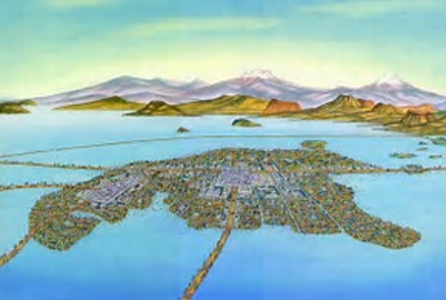 Tenochitlan founded - Aztec