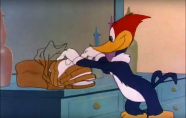 "The Barber of Seville" - Woody Woodpecker