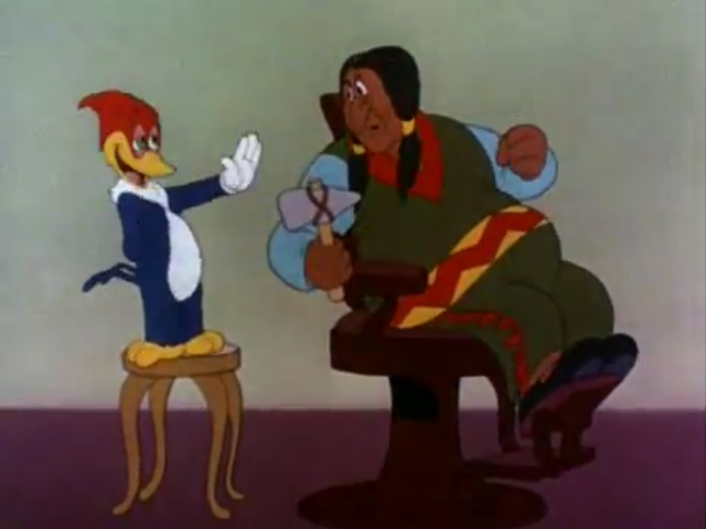 "The Barber of Seville" - Woody Woodpecker