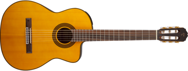 Toque la guitarra de mi abuelo. No fue muy buen.