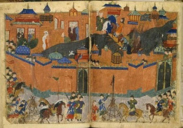 The Mongols destroy Baghdad