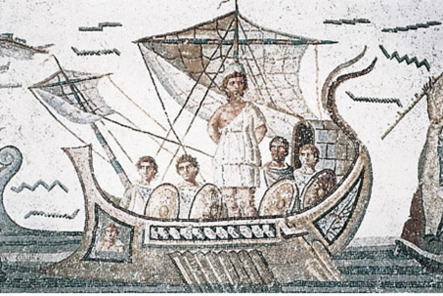 Homer writes the Iliad and the Odyssey