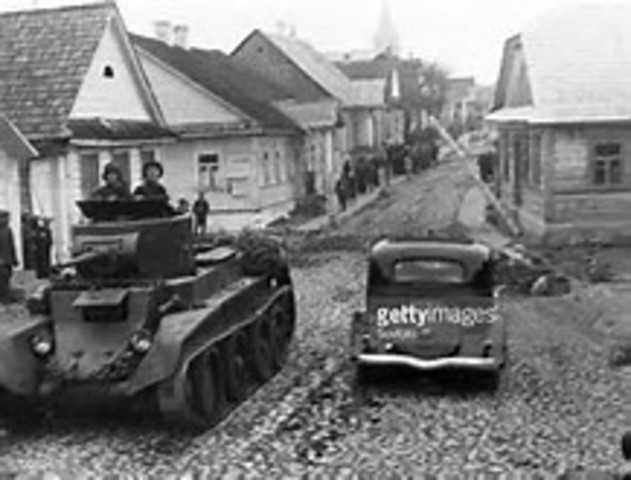 USSR sent tanks into Poznan, Poland