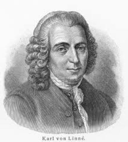 Carlos Linneo (Rashult-Smaland el 23 de mayo de 1707)