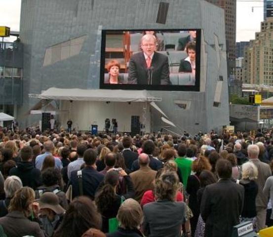 'Sorry' apology speech to Stolen Generations