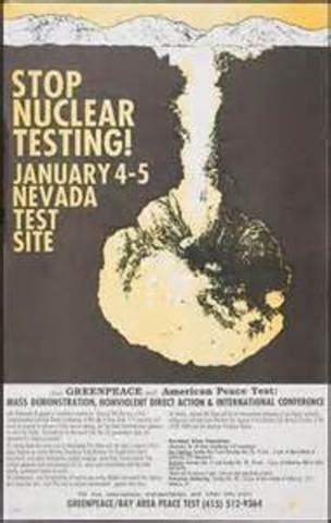 Nuclear Arms race (Nevada Site)
