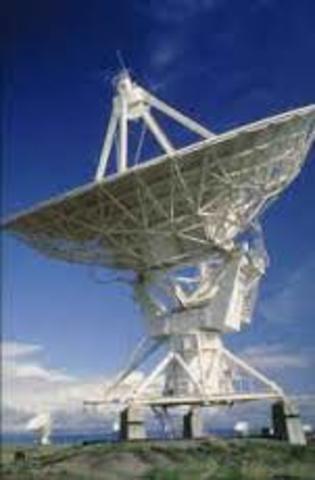 El primer enlace de comunicaciones vía microondas