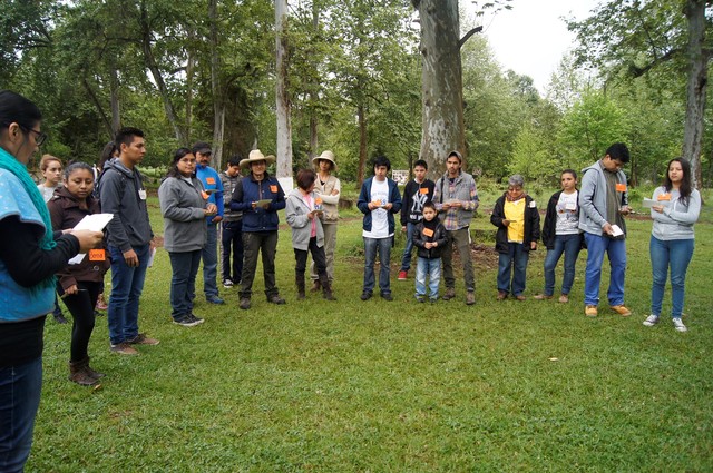 3er taller-tequio Sembrando el huerto escolar